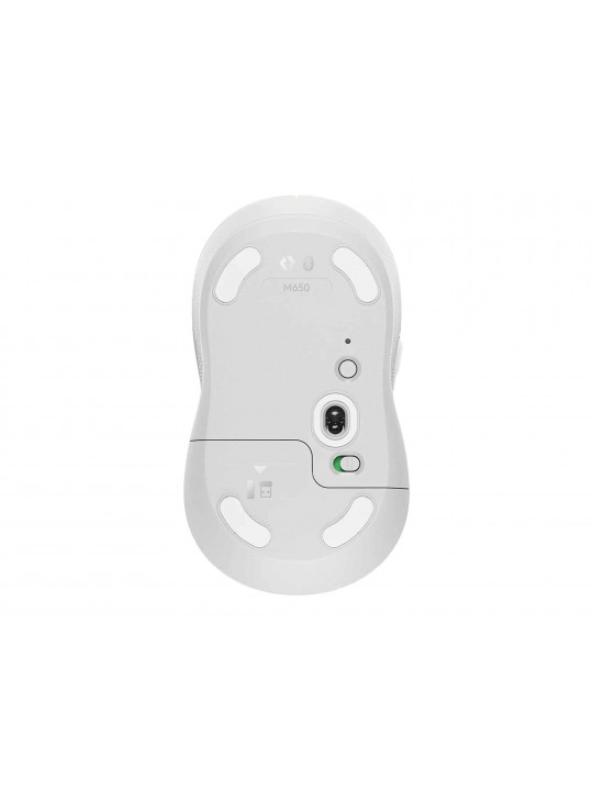 Mouse LOGITECH M650 SIGNATURE WIRELESS/BLUETOOTH (WHITE) L910-006255