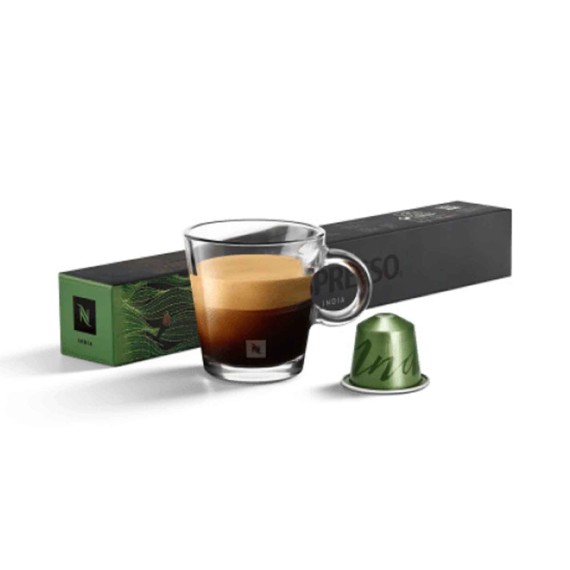 Кофе капсулы NESPRESSO INDIA 