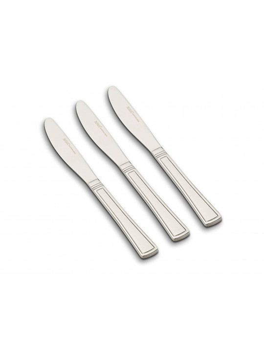 Knives and accessories NAVA 10-127-052 S.S FOR DINNER SET 3PC 