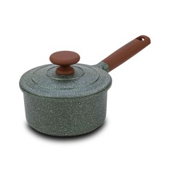 Կաթսաներ NAVA 10-255-025 OMEGA STONE COATING MILK POT 16CM 