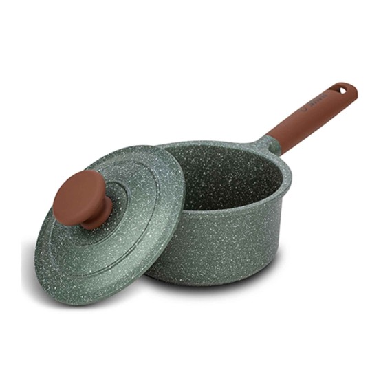 Կաթսաներ NAVA 10-255-025 OMEGA STONE COATING MILK POT 16CM 