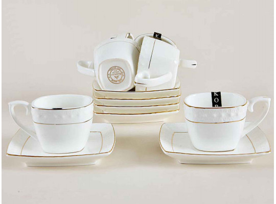 Cups set KORALL CS507006-A FOR COFFEE SNOW QUEEN 