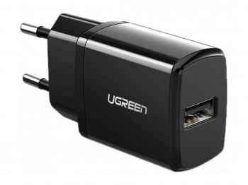 Power adapter UGREEN USB WALL CHARGER (BLACK) 50459