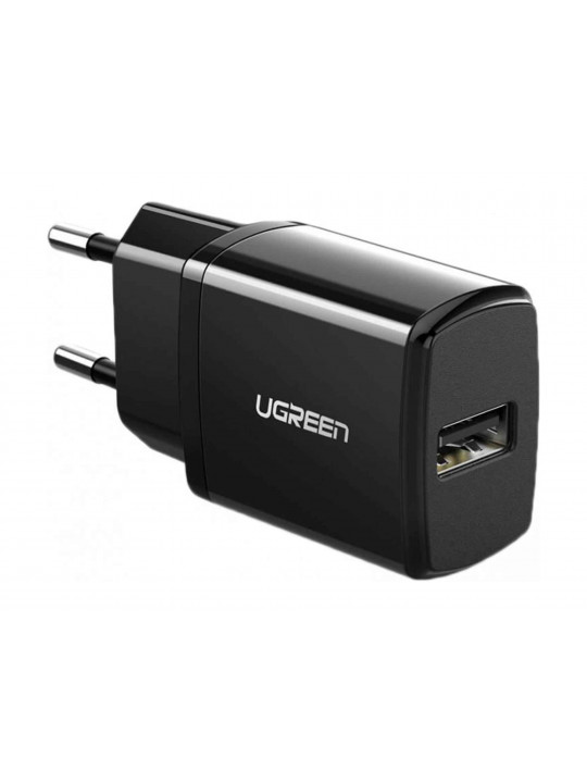 Power adapter UGREEN USB WALL CHARGER (BLACK) 50459