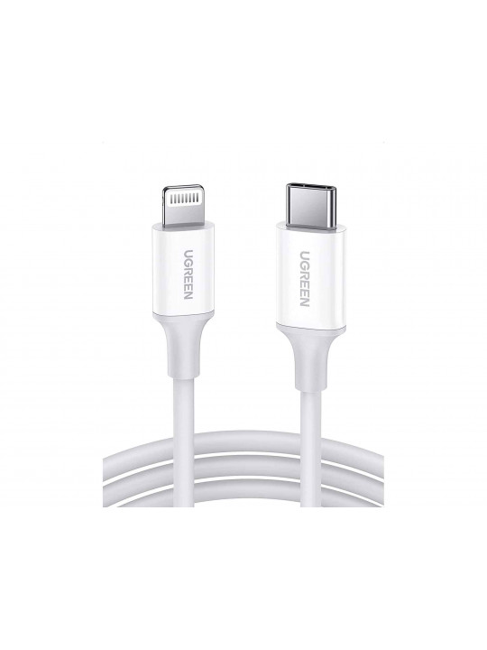 Cable UGREEN USB-C TO LIGHTNING 1M (WHITE) 10493