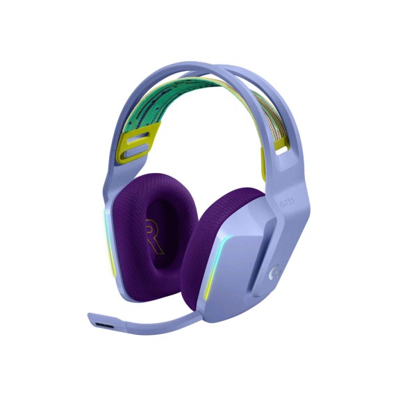 Ականջակալ LOGITECH G733 LIGHTSPEED WIRELESS RGB GAMING (LILAC) (L981-000890)
