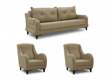 Sofa set HOBEL OLIVIA 3+1+1 BEIGE BREEZE 6 (4) 