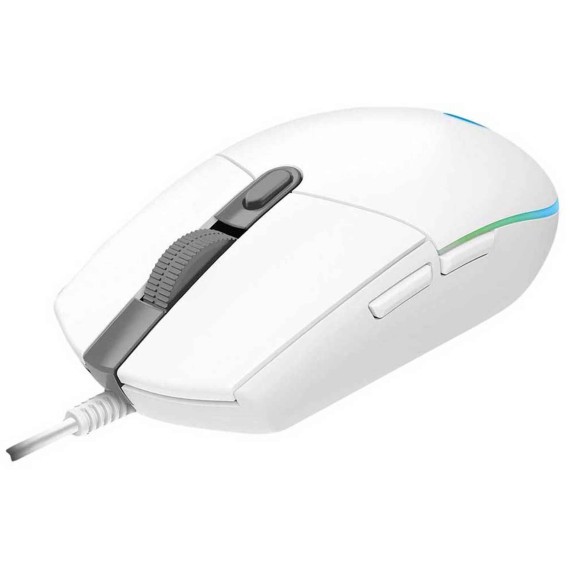 Mouse LOGITECH G102 LIGHTSYNC GAMING (WHITE) (L910-005824)