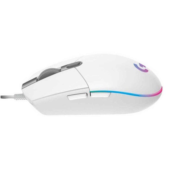 Mouse LOGITECH G102 LIGHTSYNC GAMING (WHITE) (L910-005824)
