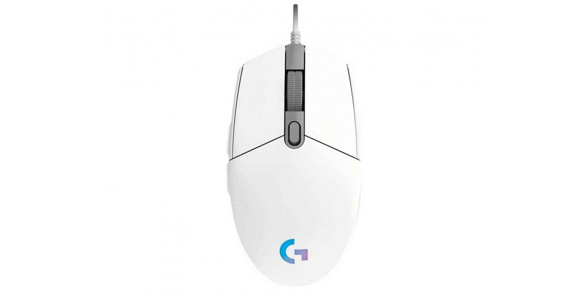 Mouse LOGITECH G102 LIGHTSYNC GAMING (WHITE) (L910-005824)