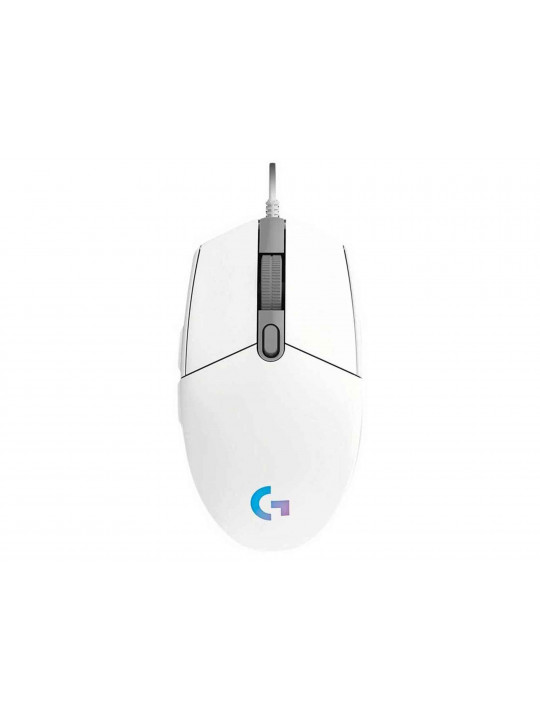 Mouse LOGITECH G102 LIGHTSYNC GAMING (WHITE) (L910-005824)