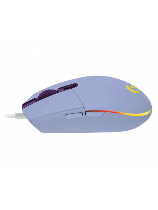 Mouse LOGITECH G203 LIGHTSYNC GAMING (LILAC) L910-005853