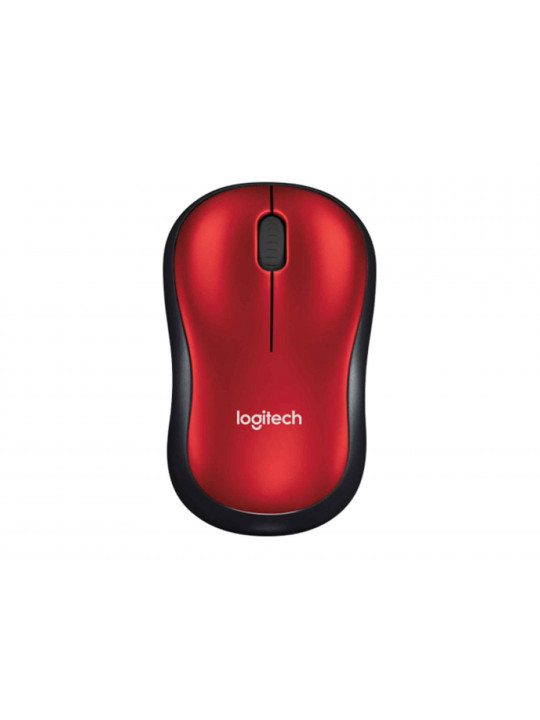Mouse LOGITECH M185 WIRELESS (RED) L910-002240