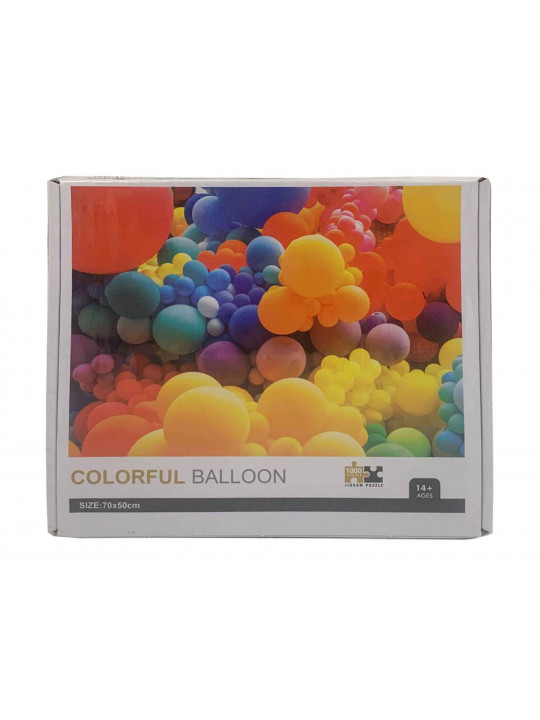 Գլուխկոտրուկ եվ խճանկար ZHORYA ZY1270881 Colorful Balloon 1000PCS 