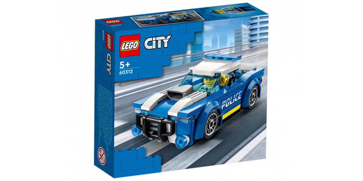 Կոնստրուկտոր LEGO 60312 CITY Ոստիկանական մեքենա 