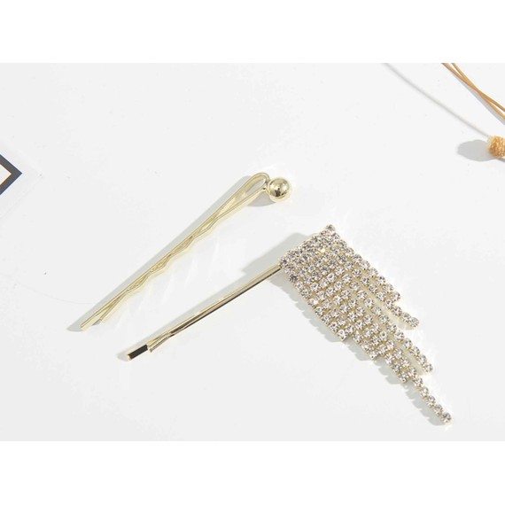Заколки & аксессуары XIMI 6941700664946 TESSEL BOBBY PINS SET (664946)