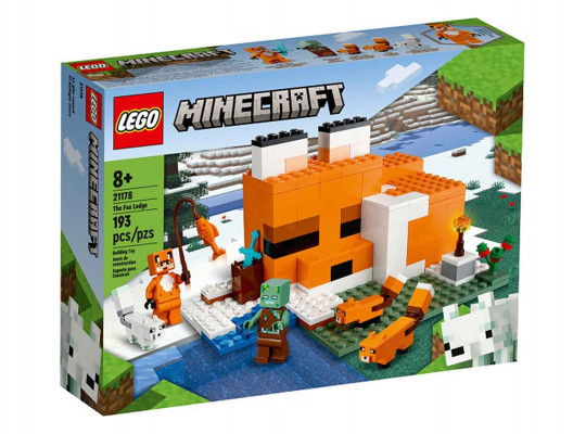 Կոնստրուկտոր LEGO 21178 MINECRAFT Աղվեսի խրճիթ 