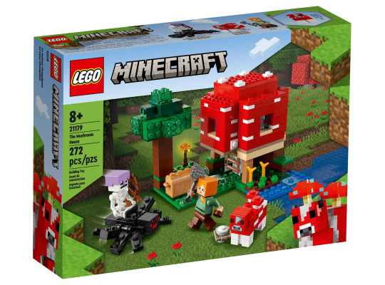 կոնստրուկտոր LEGO 21179 MINECRAFT Սնկային տուն 