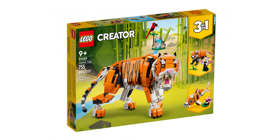 կոնստրուկտոր LEGO 31129 CREATOR Ահեղ վագր 
