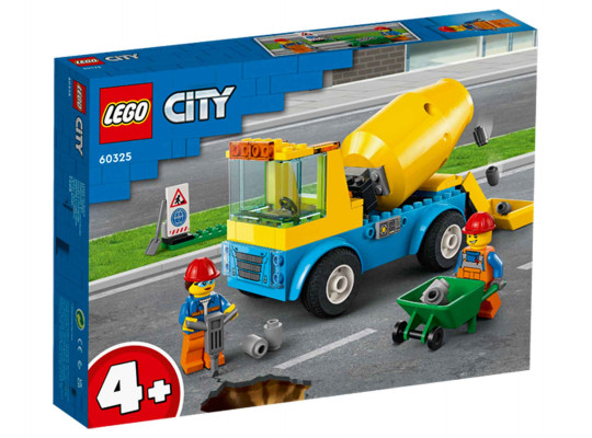 Blocks LEGO 60325 CITY Բետոնխառնիչ 