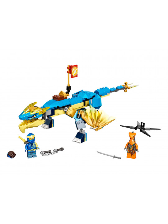 Blocks LEGO 71760 Ninjago Ջեյի ամպրոպային վիշապը 