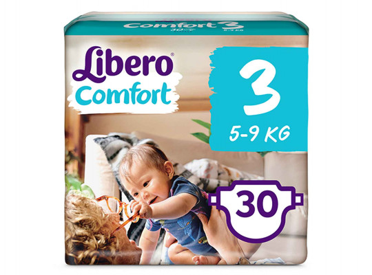 մանկական տակդիրներ LIBERO COMFORT N3 (5-9KG) 30PC 8302