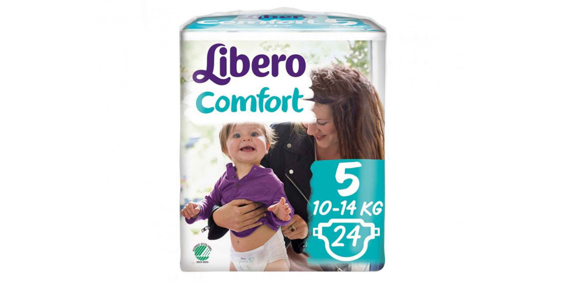 մանկական տակդիրներ LIBERO COMFORT N5 (10-14KG) 24PC 8305
