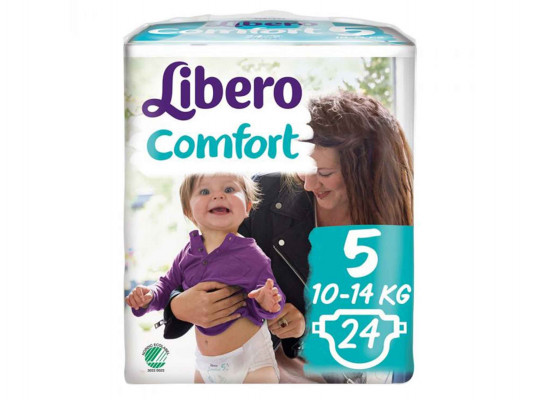 մանկական տակդիրներ LIBERO COMFORT N5 (10-14KG) 24PC 8305