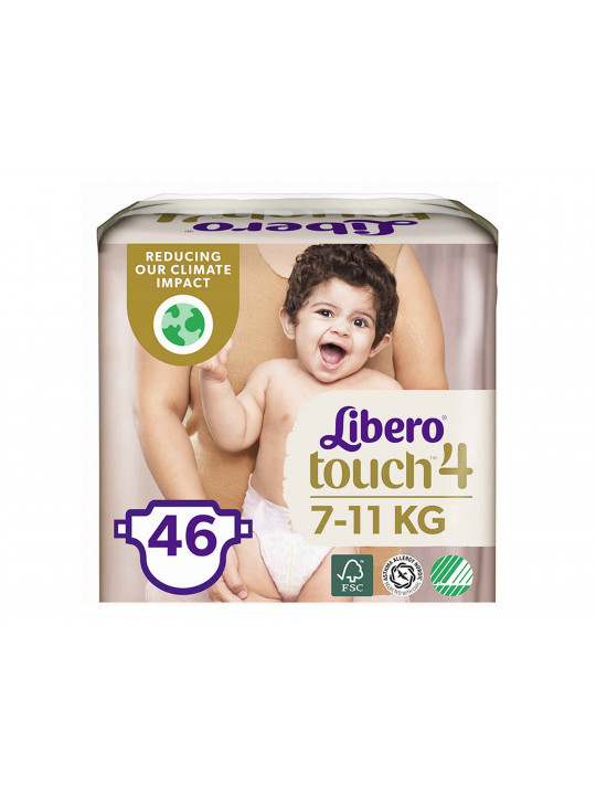Diaper LIBERO TOUCH N4 (7-11KG) 46PC (070919) 