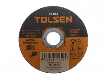 Cutting disk TOLSEN 76102 