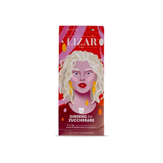 Кофе капсулы LIZAR GINSENG DA ZUCCHERARE 
