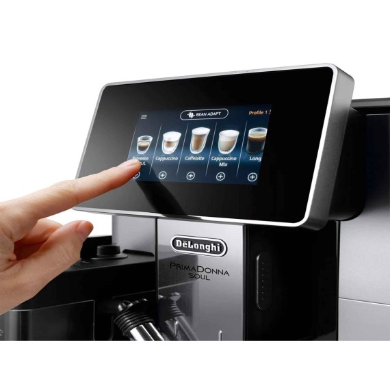 Coffee machines automatic DELONGHI PRIMADONNA SOUL ECAM610.55.SB 