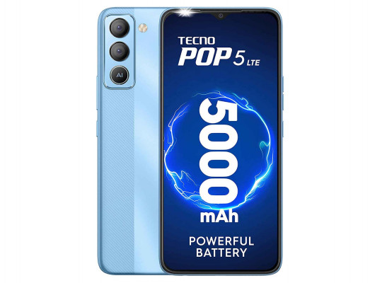սմարթ հեռախոս TECNO POP 5 LTE 2GB 32GB ICE BLUE 
