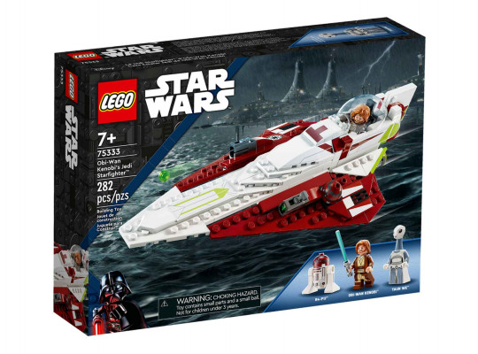 Blocks LEGO 75333 Star Wars Ջեդայների կործանիչ Օբի-Վան Կինոբի 