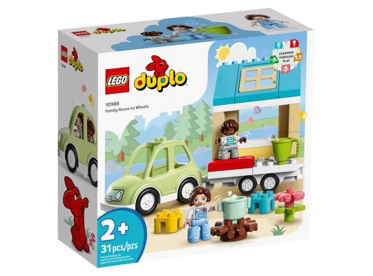 Կոնստրուկտոր LEGO 10986 Duplo Family House on Wheels 