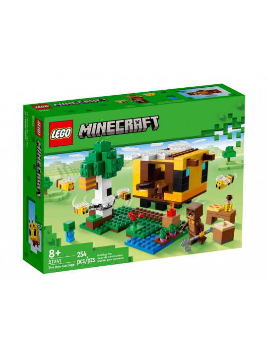 Կոնստրուկտոր LEGO 21241 MINECRAFT Մեղուների տնակ 