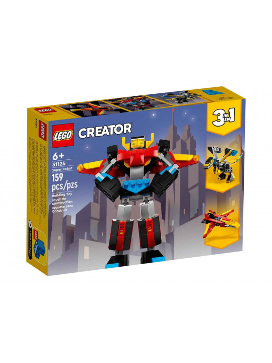 Blocks LEGO 31124 CREATOR Սուպեր ռոբոտ 