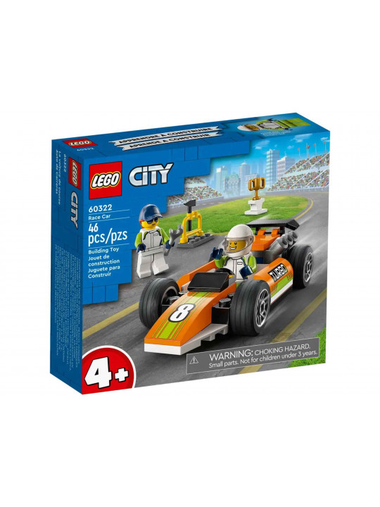 Կոնստրուկտոր LEGO 60322 CITY Մրցարշավային մեքենա 