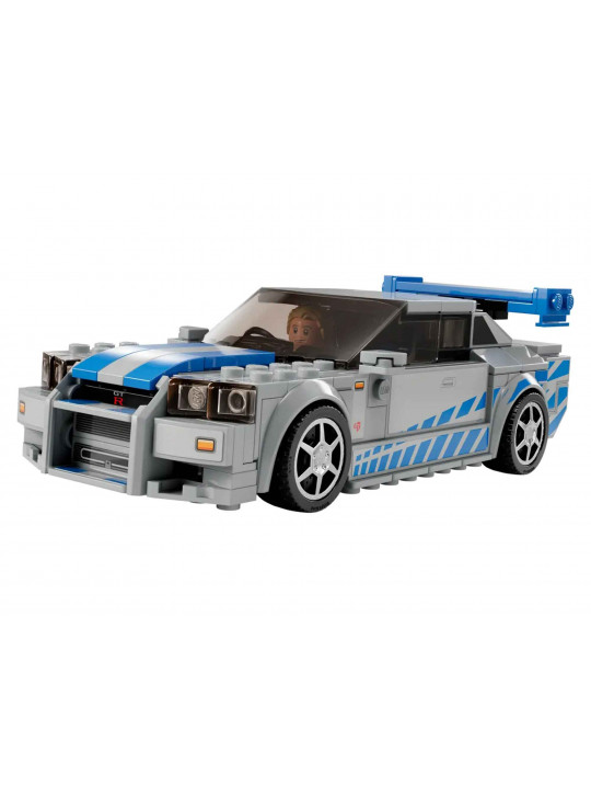 Blocks LEGO 76917 SPEED CHAMPIONS 2 FAST 2 FURIOUS NISSAN SKYLINE GT-R (R34) 