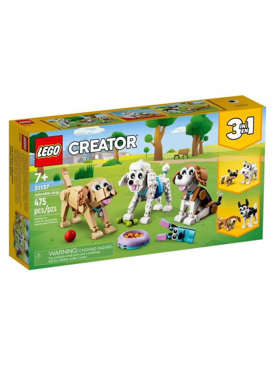 Blocks LEGO 31137 CREATOR Շնիկներ 