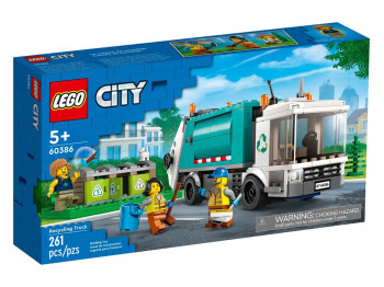 Blocks LEGO 60386 City  Աղբատար մեքենա 