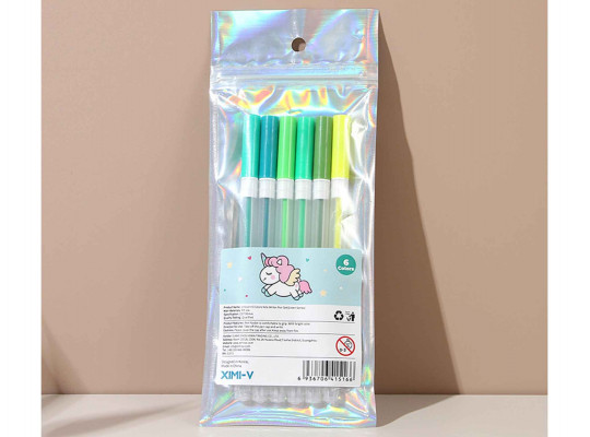 Stationery accessories XIMI 6936706415166 6 COLORS