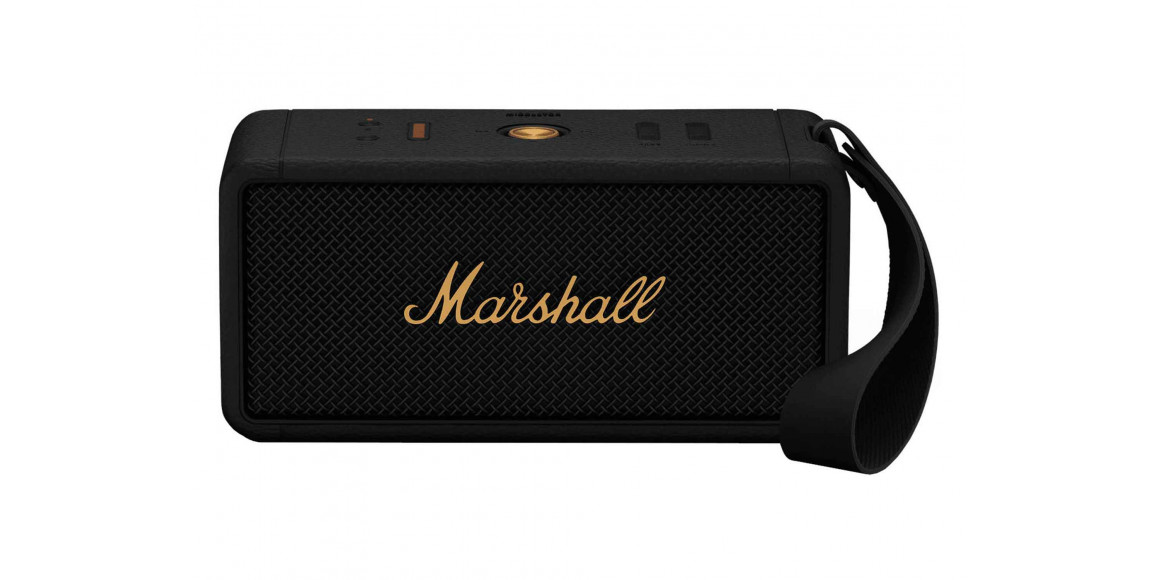 Bluetooth speaker MARSHALL Middelton (Black & Brass) 1006034