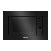 Microwave oven built in HANSA AMGB20E2GB 