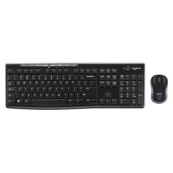Keyboard LOGITECH MK270 USB+MOUSE (BK) (920-004518)