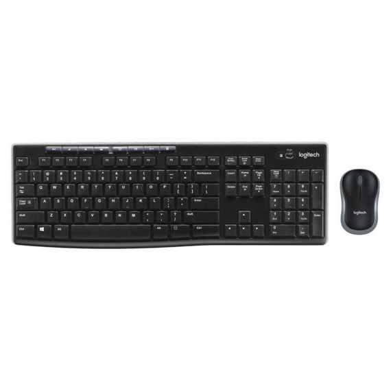 Keyboard LOGITECH MK270 USB+MOUSE (BK) (920-004518)