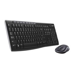 Keyboard LOGITECH MK270 USB+MOUSE (BK) (920-004518)