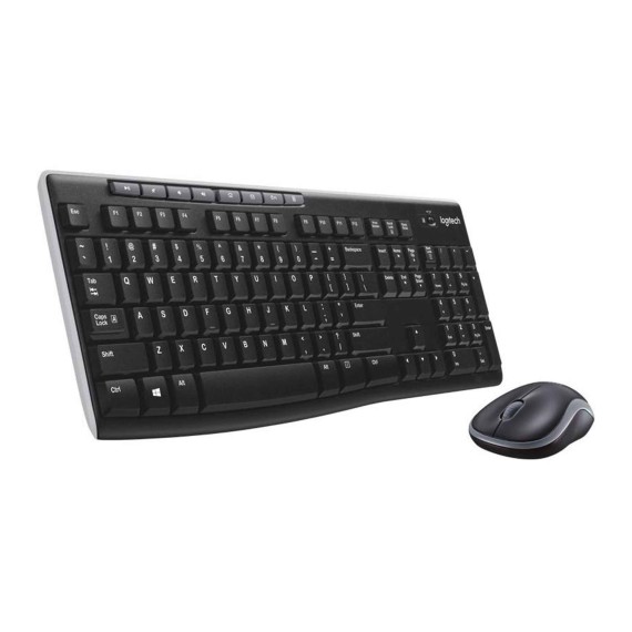 Keyboard LOGITECH MK270 USB+MOUSE (BK) (920-004518)