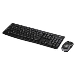 Keyboard LOGITECH MK270 USB+MOUSE (BK) (920-004518)