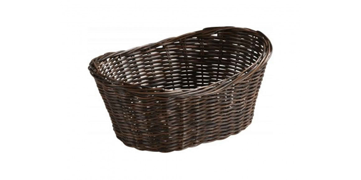Bread basket KESPER 17642 WEAVED PLASTIC BROWN 